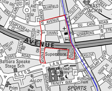 Savoy Circus dispersal order area