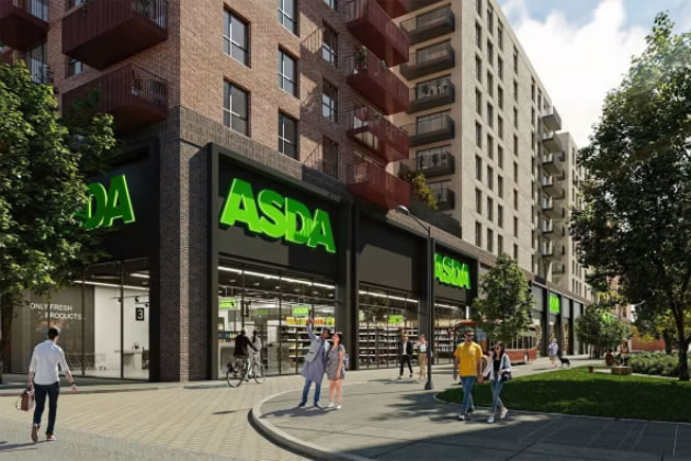 Asda says the current store would continue operating while the new store is built