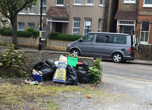 Fly-tipping in Southfield Ward