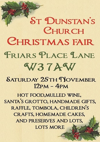 xmas fair st dunstans