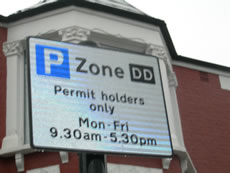 CPZ Zone DD Acton