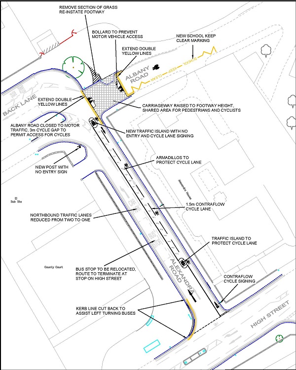 Albany Road Proposals