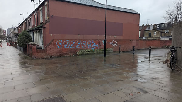 Adelaide Terrace graffiti 