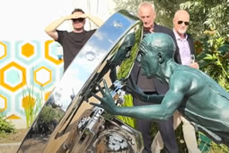 Two New Statues Unveiled in Workhouse Dock Area