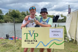 Brentford Boat Club Pair Wins at Thames Valley Regatta