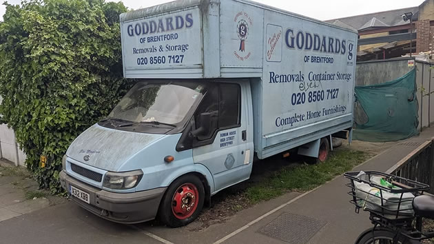 Goddards van 