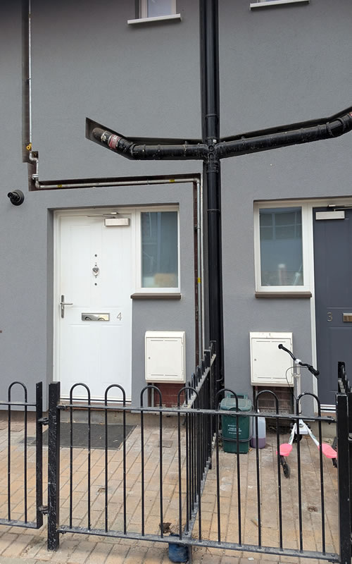 Holly House guttering