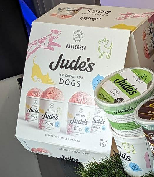 Ice cream for dogs