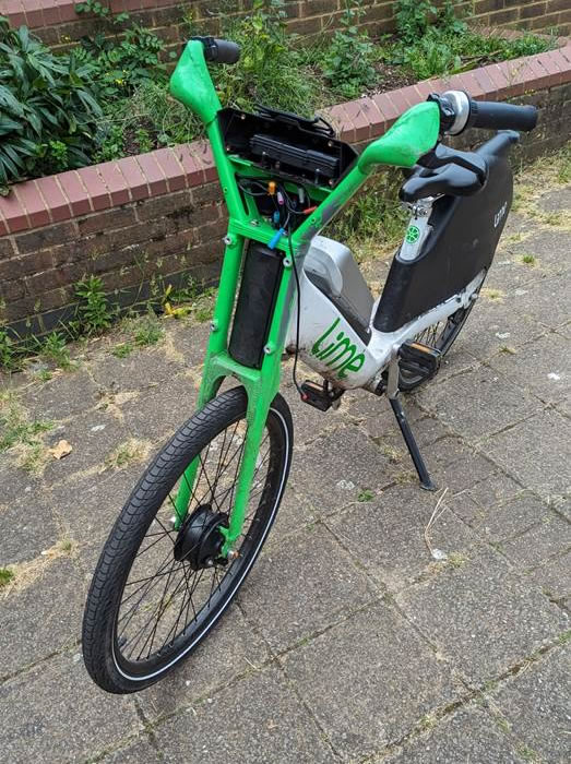 Lime Bike in Brentford