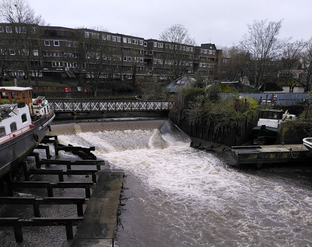good old Brent when it’s rained a bit and becomes a raging torrent