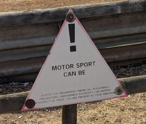 Motorsport can be 