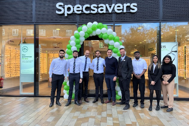 The team at the Brentford Specsavers branch