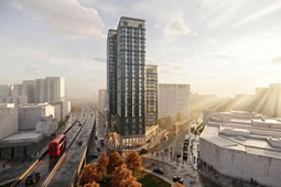 500-room Co-living Skyscraper Planned by Chiswick Roundabout