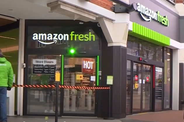 The Amazon store in Ealing