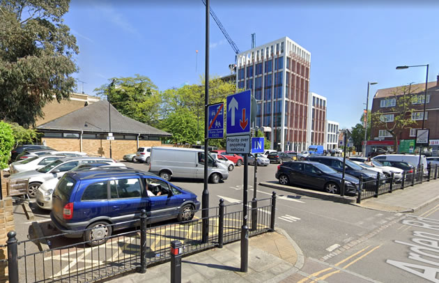 The Arden Road car park