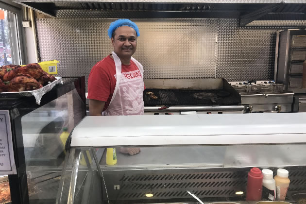 Asim Nazir, restaurant worker in Southall