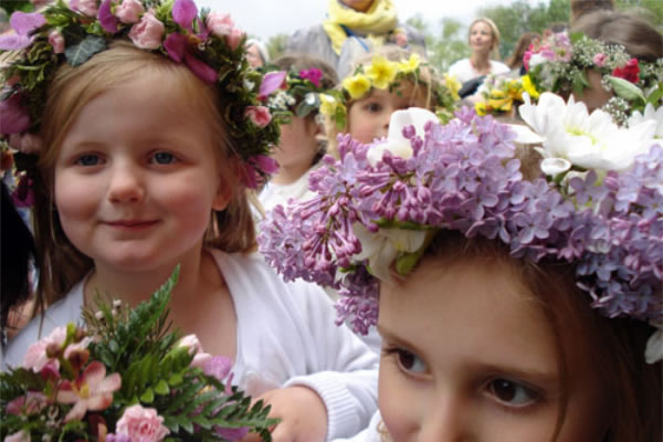 The Brentham Garden Suburb May celebrations are believed to be one of the largest in the country 