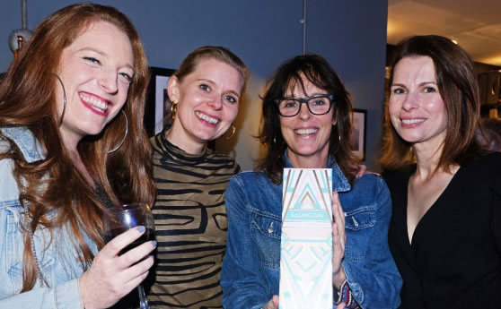 Bafta-winning director Coky Giedroyc (second right) with previous award winners