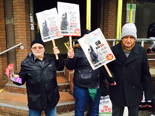 I Daniel Blake protest