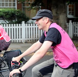 David Eales - memorial ride to Amsterdam