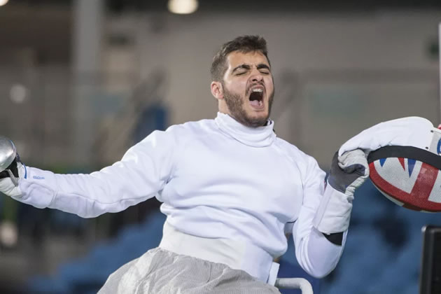 Dimitri Coutya celebrates another win