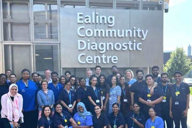 The Ealing Community Diagnostic Centre (ECDC) should help ease pressure on existing hospital services