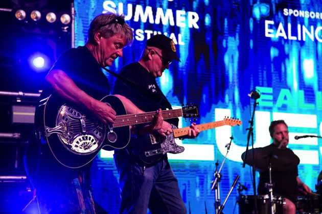 The Geoff Garbow Band plays the Ealing Blues Festival 