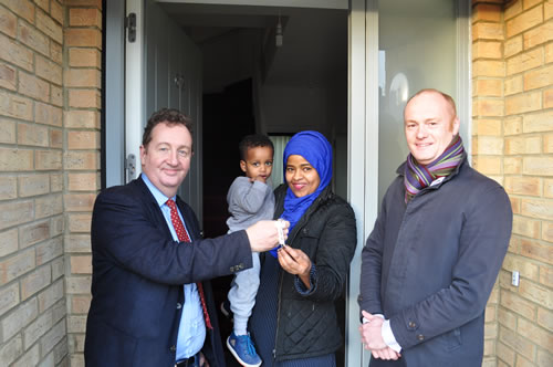 new houses handover