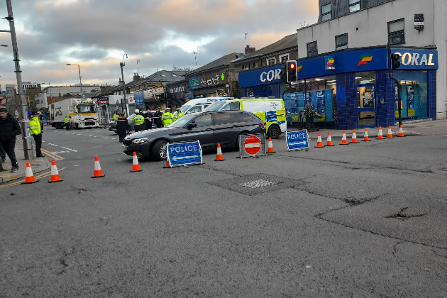 Lido Junction closed following the road traffic incident
