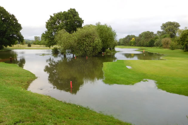 Perivale Golf Course provides local homes with protection from flooding