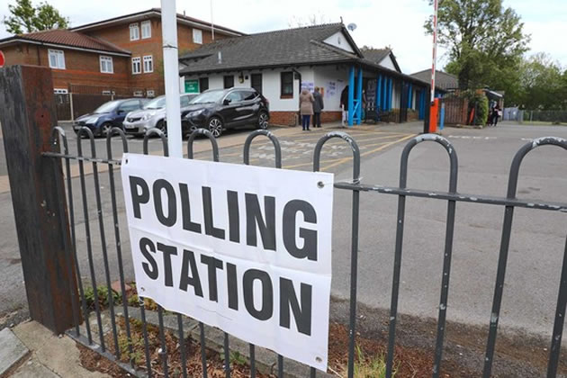 Brisk Activity Reported at Ealing Polling Stations