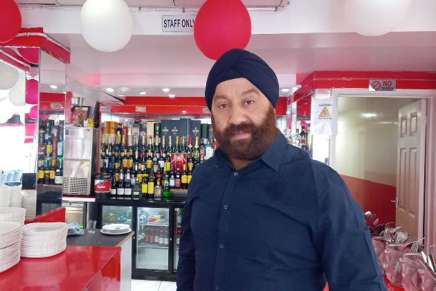 Manmeet Singh Kapoor of Rita’s Curry House says customers are staying away