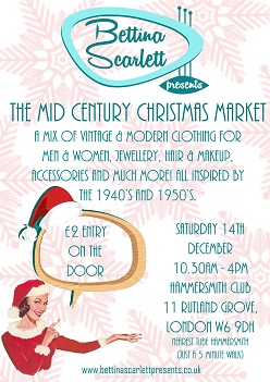 Mid-Century Christmas Market in Hammersmith