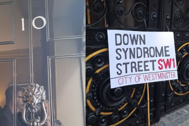 A reception was held at Downing Street to mark World Down's Syndrome Day