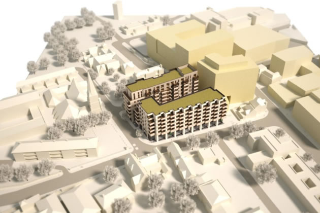 An overview of LGL's designs for the Half Acre site 