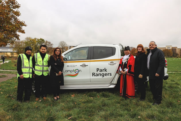 The official launch of the Park Ranger scheme