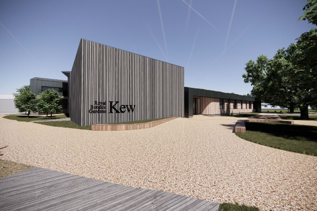 CGI of the proposed Kew Learning Centre