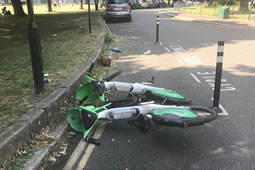 Call for Enforcement Action Against Badly Parked Lime Bikes