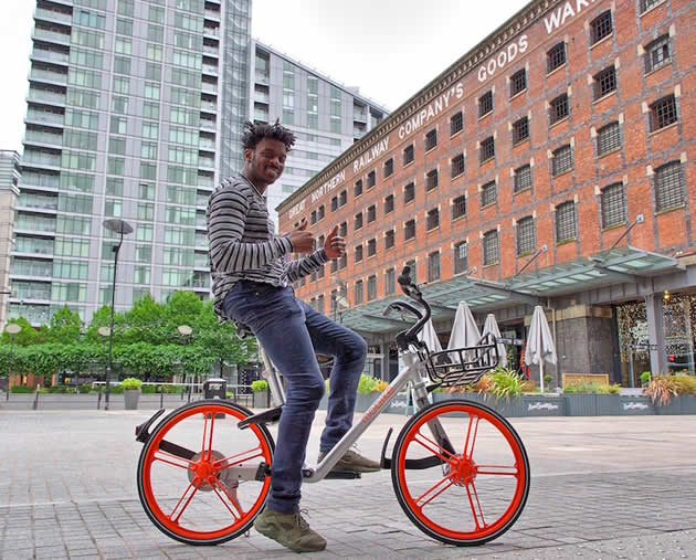 mobike in Ealing