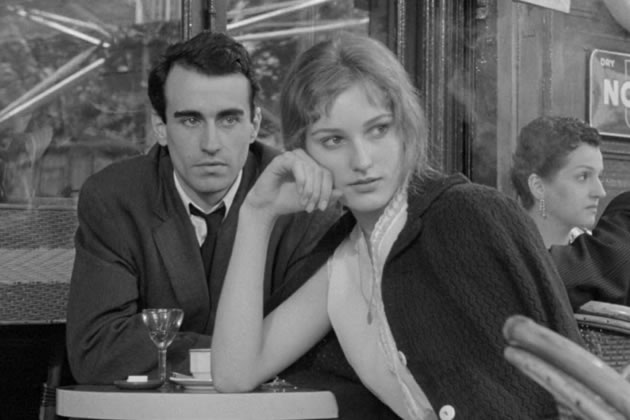 Robert Bresson's 1959 film Pickpocket being shown