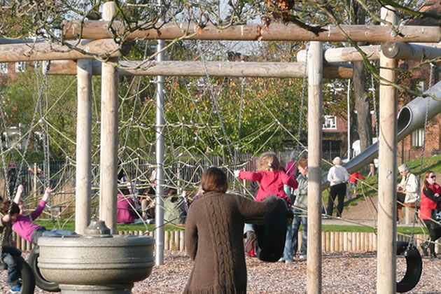 Funding can be given to upgrade playgrounds