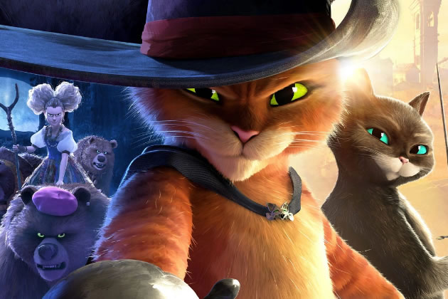 Puss iin Boots: The Last Wish is showing over Easter