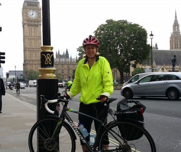 Ruth Cadbury Gets on Her Bike This Weekend 