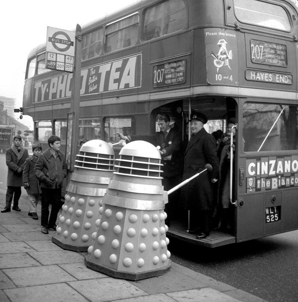 Dalek in Shepherd's Bush in 1963