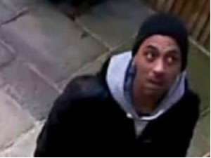 Suspect 1 is described as a black man wearing a black beanie style hat
