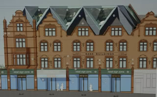 Wimbledon hotel plan frontage