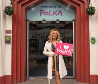 Amanda Holden at the Polka Theatre in Wimbledon