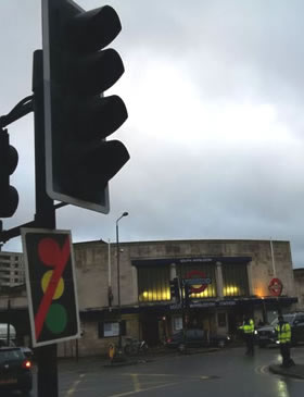 South Wimbledon traffic lights
